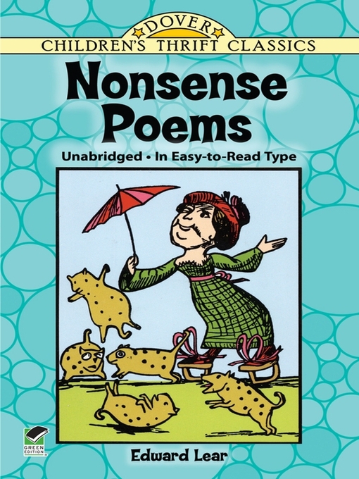 Title details for Nonsense Poems by Edward Lear - Available